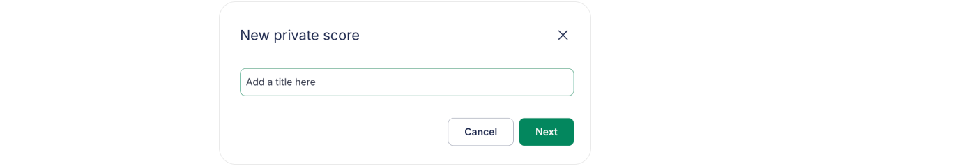 Choose the title