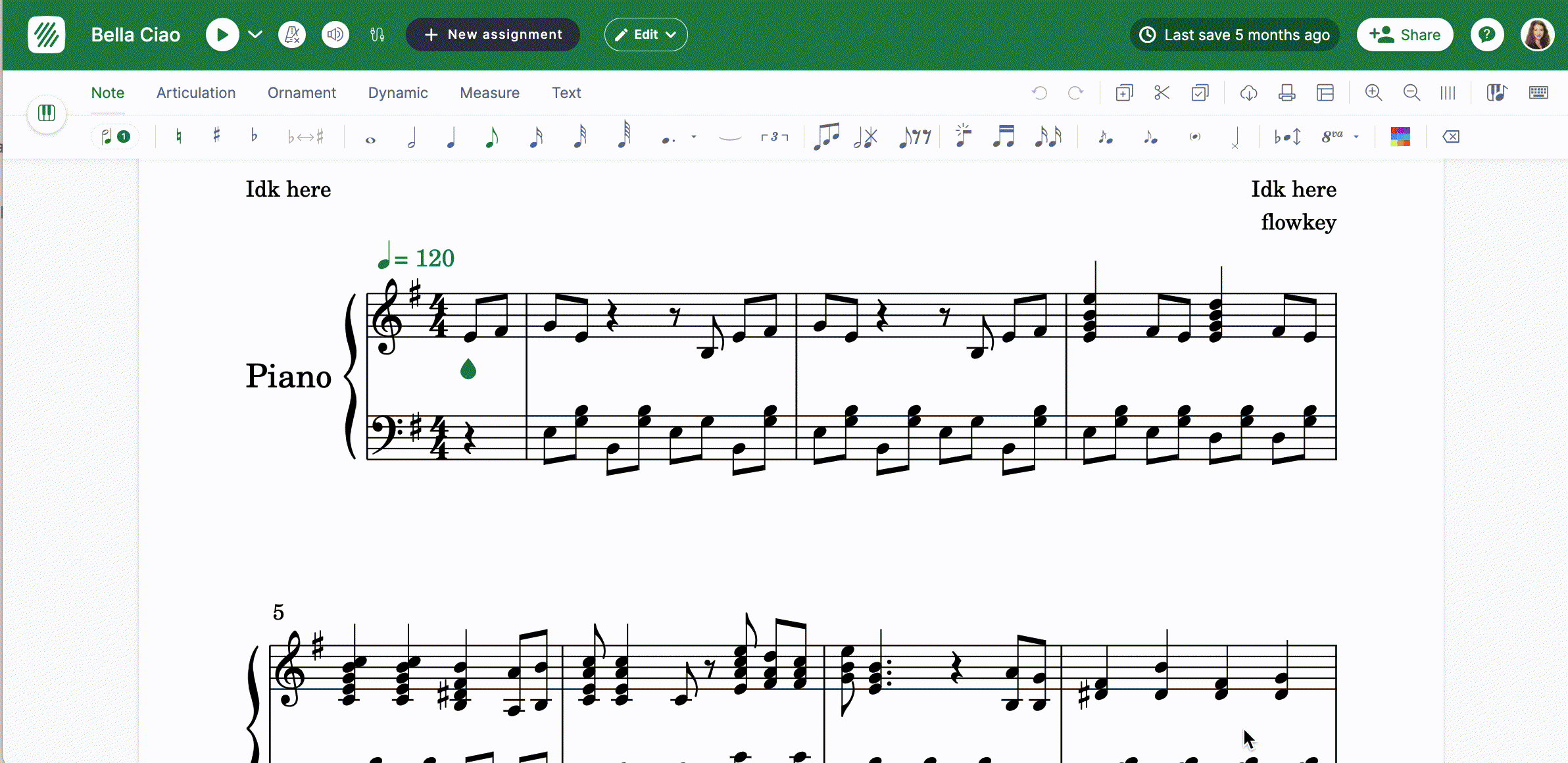 Comment augmenter la taille des notes
