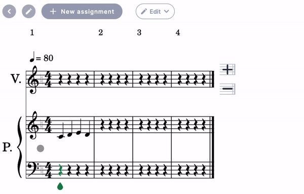 Touch range selection