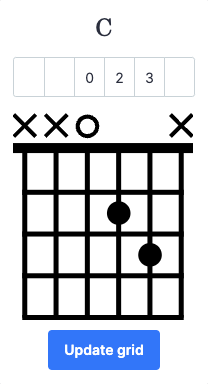 Chord grid edition