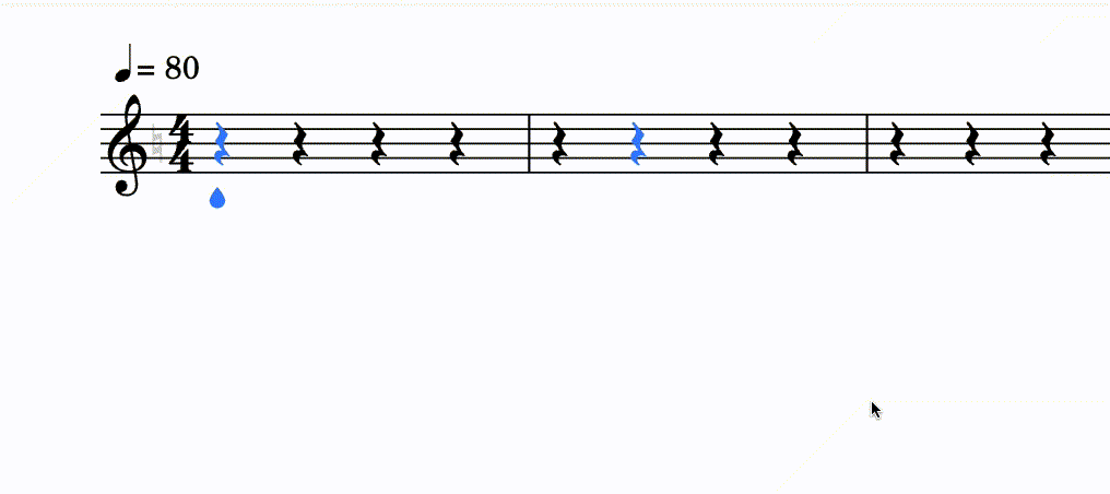 Stacking notes on one position in chord mode