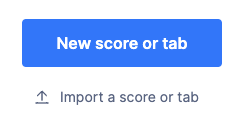 Import a score or tab