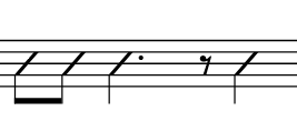 Rhythmic notation