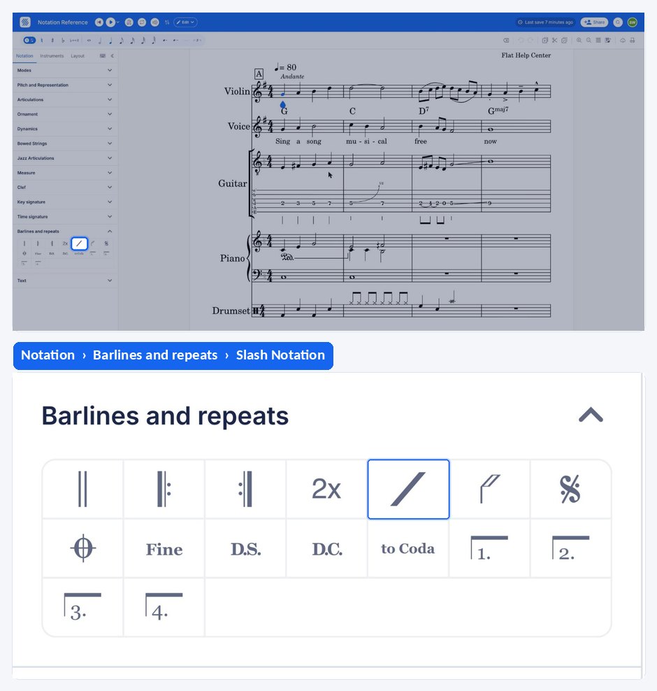 Enabling Slash notation