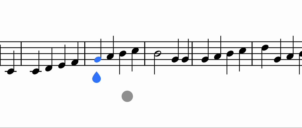 Touch range selection