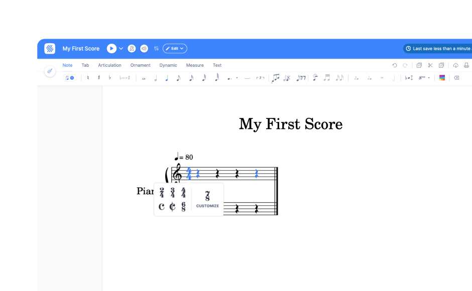 Key & Time Signature