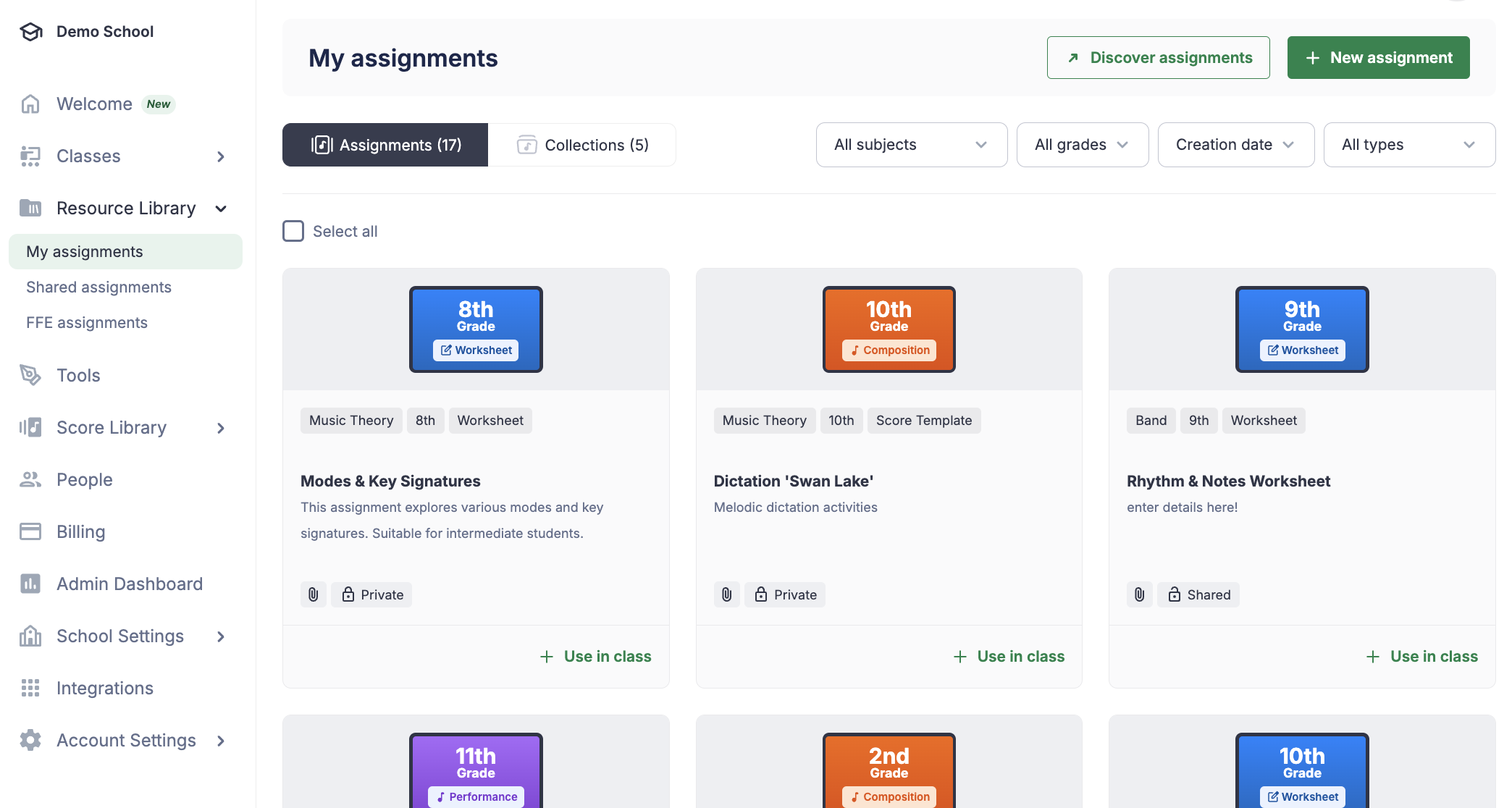 Unleash Collaboration: Flat for Education's Assignment Library