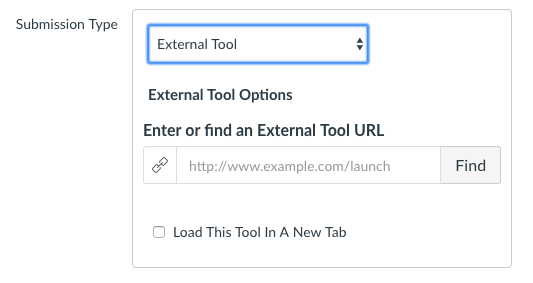 Canvas: External Tool