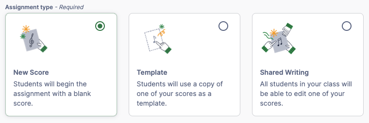 Composition assignment types