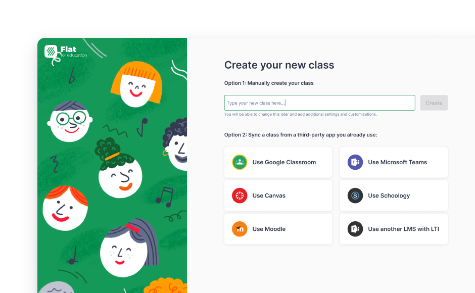 Create a new class on Flat