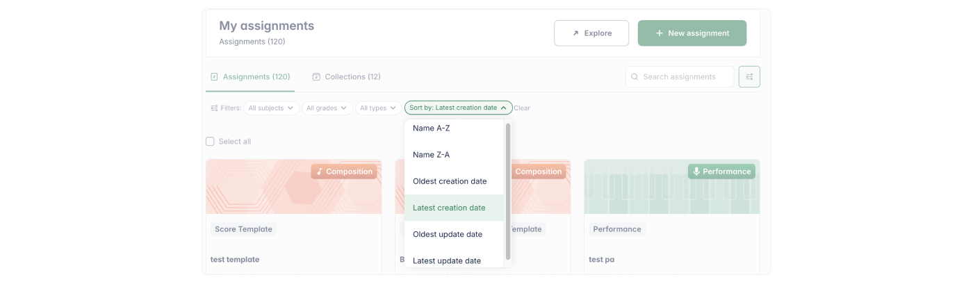 Resource Library Filters