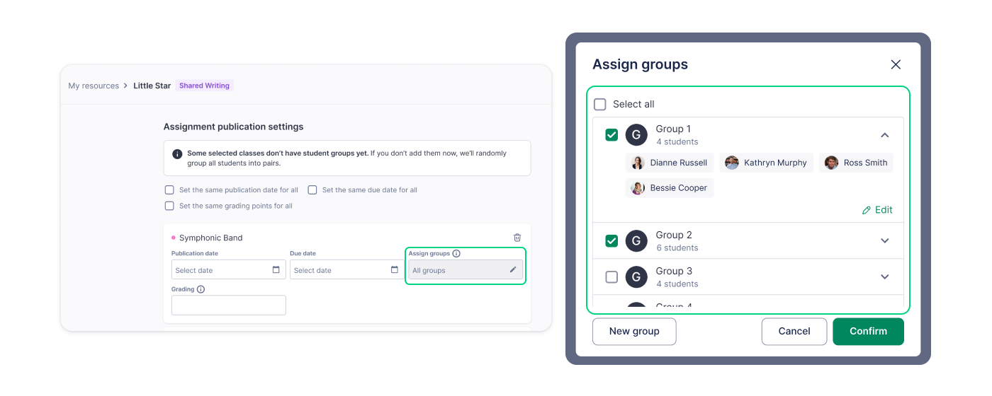 existing-groups