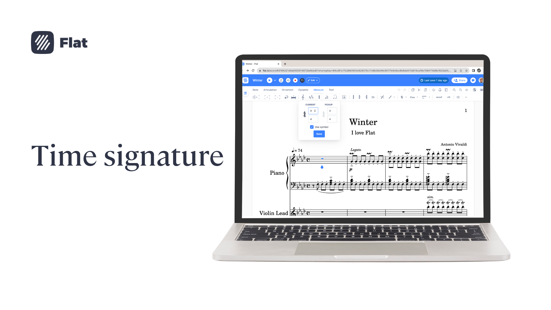 How to use the time signature